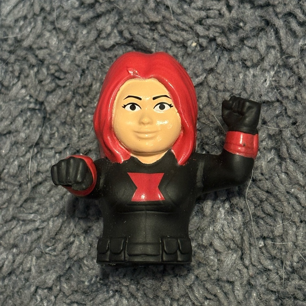 NWOT cute Little People Marvel Characters - Black Widow